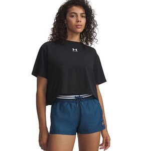 Under Armour Ua Rival Boxy Tee Solid - black