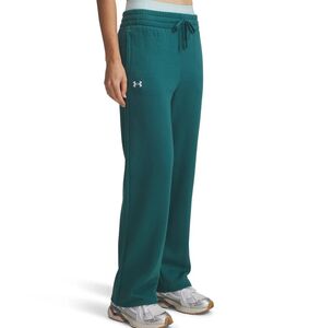 Under Armour Ua Rival Flc Straight Pants - rack green
