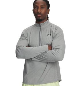 Under Armour Ua Tech Textured 1/2 Zip - clay green