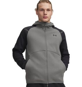 Under Armour Ua Unstoppable Flc Fz Hd Eu - clay green