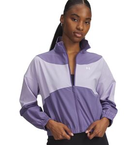 Under Armour Ua Rival Woven Jacket - purple luxe