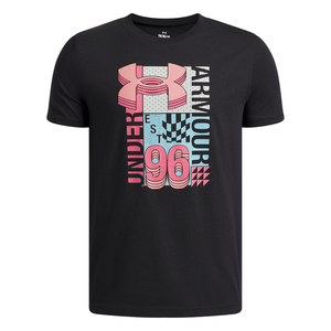 Under Armour Ua B Logo Wm Collage Ss - black