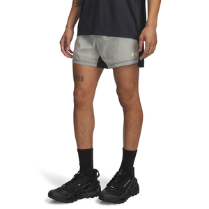 Under Armour M Trail Run 5 Lined Short - titanium