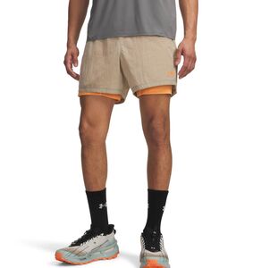 Under Armour M Trail Run 5 Lined Short - city khaki