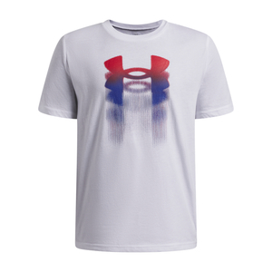 Under Armour Ua B Logo Blur Ss - white