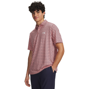 Under Armour Ua Matchplay Printed Polo - posh pink