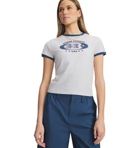 Under Armour Ua Ringer Grx Tee - halo gray light heather