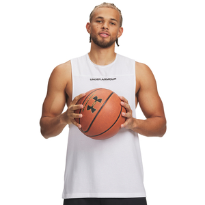 Under Armour Ua Hoops Training Tank - white