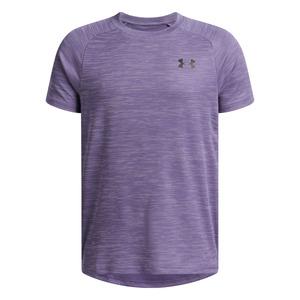 Under Armour Ua Tech Textured Ss - purple luxe