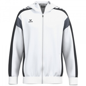 Erima Celebrate 125 Training Jacket With Hood - white/black