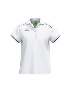 Erima Cmpt Poloshirt - white/black