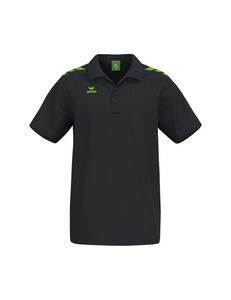 Erima Cmpt 3 Wings Poloshirt - black/green gecko