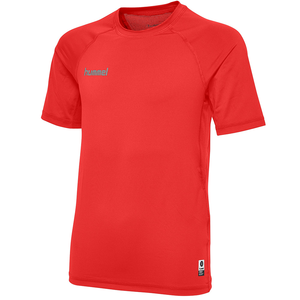 Hummel First Perfection SS Jersey Kids Funktionsshirt Kompressionsshirt Shirt rot 103729-3062