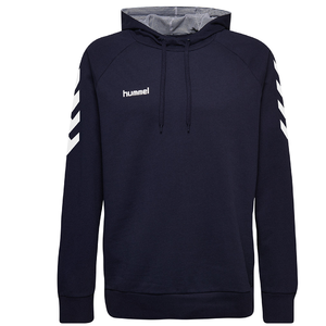 Hummel Go Cotton Hoodie Pullover Kapuzenpullover dunkelblau 203508-7026