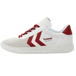 Hummel Super Trimm allround retro Schuhe Sneaker wei�/rot 201251-9713