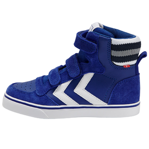Hummel Stadil Pro JR Kinder Schuhe Sneaker blau/wei 205753-7956