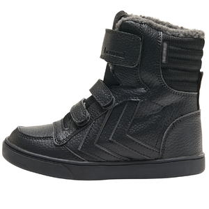Hummel Stadil Super Tumbled Boot High Tex Waterproof Jr Klett Schuhe Stiefel Sneaker schwarz 204540-2001