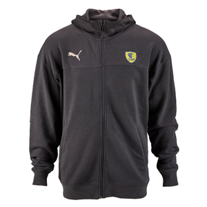 Puma RNL Rhein Neckar L�wen CUP Casuals Hooded Jacket Full Zip Hoody Handball Jacke grau 656029-37 / 115100