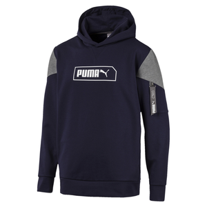 Puma RNL Rhein Neckar L�wen NU-Tility Hoody Kapuzenpullover Handball blau/grau 580388-06 / 15100
