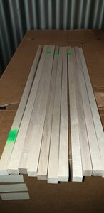 25 St�ck Wei�buche Massivholz Stab ca. 46x1.4x1.4cm Holzabschnitte Brennholz Hainbuche Bastelholz H�lzer 