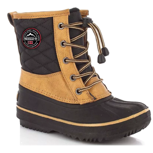 Geographical Norway Loan Jr Kinder Outdoor Boots Stiefel Winterstiefel beige/braun