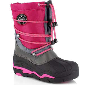 Geographical Norway Marley Jr Kinder Outdoor Boots Stiefel Winterstiefel pink/schwarz/grau