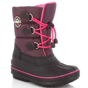 Geographical Norway Thais Jr Kinder Outdoor Boots Stiefel Winterstiefel lila/pink/schwarz