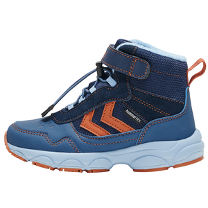 Hummel Zap Hiker Jr Boot Mid Schuhe Sneaker blau/orange 211669-1009