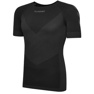 Hummel First Seamless Jersey S/S T-Shirt Funktionsshirt Kompressionsshirt schwarz 202636-2001