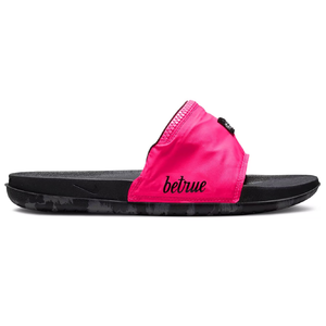Nike Offcourt Slide FP BeTrue BT Badelatsche Badeschuhe pink/schwarz DD6783-600 LTD