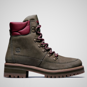Timberland Courmayeur Valley WP Waterproof L/F Hiker Boot Stiefel Sneaker oliv/rot A2DAZ-901