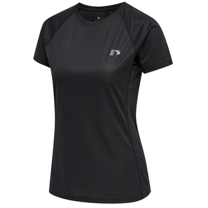 Newline Core Running Damen T-Shirt Laufshirt S/S schwarz 500101-2001
