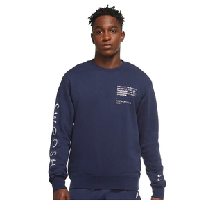 Nike Sportswear NSW Swoosh Crew Sweatshirt Pullover blau DO2781-410