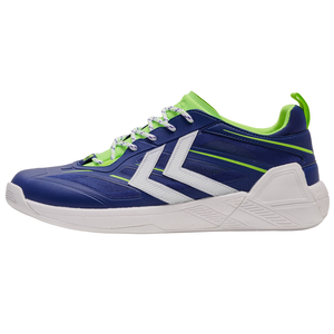 Hummel Algiz 2.0 Lite Indoor Handballschuhe Sneaker blau/gr�n/wei� 215173-7015