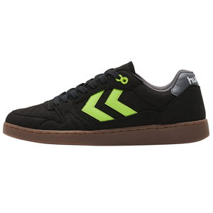 Hummel Liga GK Rpet Suede Indoor Schuhe Sneaker schwarz/gr�n 216798-2001