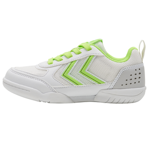 Hummel Aeroteam 2.0 JR LC Indoor Hallenschuhe Sportschuhe wei�/gr�n 217756-9001