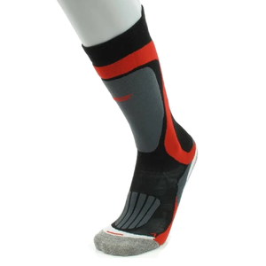 F-Lite Skiing E 100 Ski Snowboard Wintersport Thermo Socken gepolstert schwarz/grau/rot 27-4715-0-0031