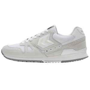Hummel Marathona Suede All White Sneaker Schuhe wei� 213808-9001