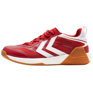 Hummel Algiz 2.0 Lite Icon No23 Indoor Handbal Schoen Sportschoenen rood/wit 215172-4120