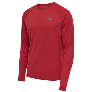 Newline Core Running Herren Langarm Longsleeve T-Shirt Laufshirt L/S rot 510103-3365