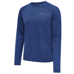 Newline Core Running Herren Langarm Longsleeve T-Shirt Laufshirt L/S blau 510103-7045