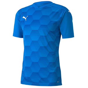 Puma TeamFINAL 21 Graphic Jersey Trikot kurzarm T-Shirt blau/wei 704150-02