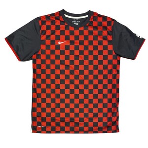 Nike Dri Fit Dry Herren Jersey Trikot T-Shirt rot/grau 326555-611