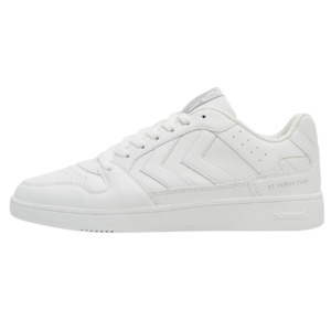 Hummel St. Power Play All White Sneaker Schuhe wei 222815-9001