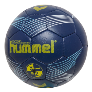 Hummel Concept Pro HB Profi Handball Ball Spielball Matchball Trainingsball blau 212553-7290
