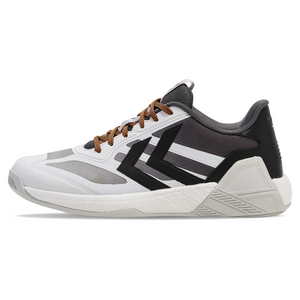 Hummel Algiz IV Indoor Handballschuhe Sportschuhe wei�/schwarz/grau/orange 225028-2072