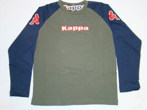 Kappa Hannover Kinder Longsleeve Sweatshirt Pullover langarm T-Shirt olive/dunkelblau