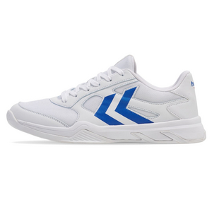 Hummel Teiwaz IV Indoor Hallenschuhe Handballschuhe Sportschuhe wei�/blau 225027-9109