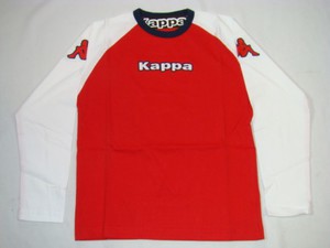Kappa Longsleeve Hannover Kinder Sweatshirt Pullover Pulli Kinderpulli rot/wei/dunkelblau