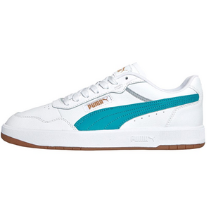 Puma Court Ultra Indoor Sneaker Sportschuhe wei�/t�rkis 389368-05